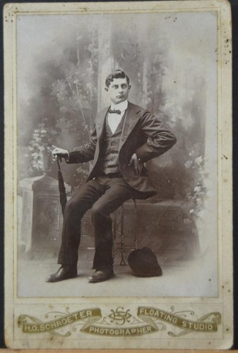Antique cdv photo well - cdv,